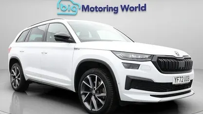 White Used 2023 Skoda Kodiaq SportLine SUV | £31,100 (Fair price)