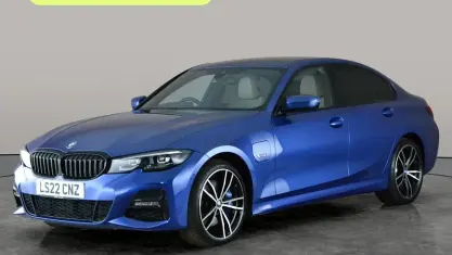 Used BMW 330e M Sport 292 HP (214 kW) 2022 Blue Sedan