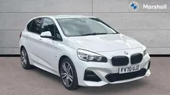 Mineral white metallic Used 2020 BMW 218 M Sport Hatchback | £15,709 (Fair price)