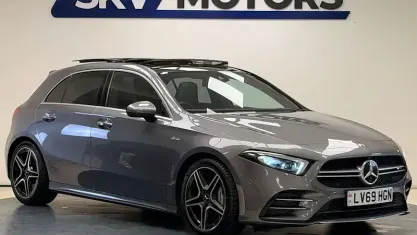 Used Mercedes A35 AMG Premium Plus 306 HP (225 kW) 2019 Grey Hatchback