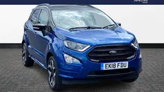 Blue Used 2018 Ford Ecosport ST-Line SUV | £9,750 (Fair price)
