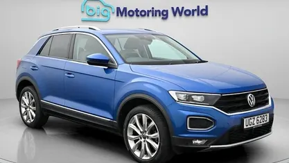 Begagnad VW T-Roc SEL 150 HK (110 kW) 2021 Blå SUV