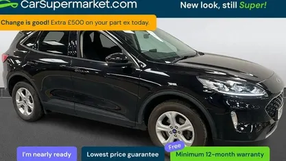 Used Ford Kuga Zetec 120 HP (88 kW) 2020 Black SUV