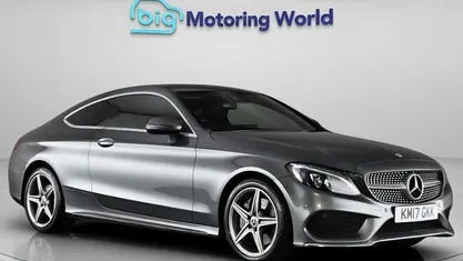Used Mercedes C250 AMG line 204 HP (150 kW) 2017 Grey Coupe