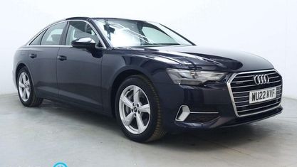 Używany Audi A6 Sport 299 KM (219 kW) 2022 Niebieski Sedan/Limuzyna