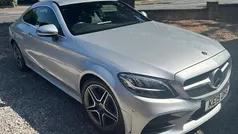 Silver Used 2019 Mercedes C200 AMG line Coupe | £19,599 (Fair price)