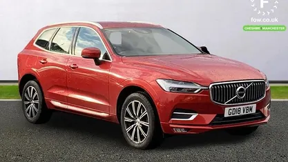 Used Volvo XC60 Inscription 190 HP (139 kW) 2018 Red SUV