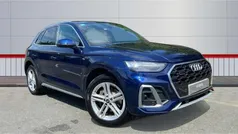 Blue Used 2021 Audi Q5 S-Line SUV | £30,295 (Fair price)