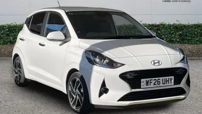 New Hyundai i10 Premium 79 HP (58 kW) 2026 White Hatchback