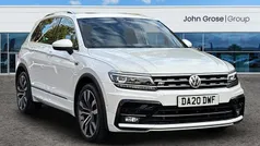 White Used 2020 VW Tiguan R-line SUV | £22,995 (Fair price)