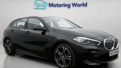 Used BMW 118 M Sport 136 HP (100 kW) 2023 Black Hatchback