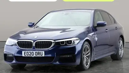 Used BMW 520 M Sport 190 HP (139 kW) 2020 Blue Sedan