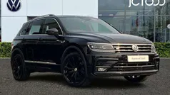 Black Used 2020 VW Tiguan R-line SUV | £23,250 (Good price)
