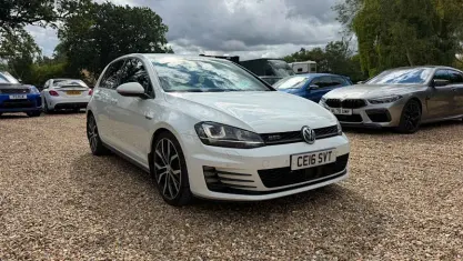Used VW Golf VII GTD 184 HP (135 kW) 2015 White Hatchback