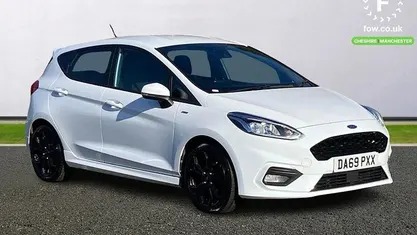 Used Ford Fiesta ST-Line 101 HP (74 kW) 2019 White Hatchback