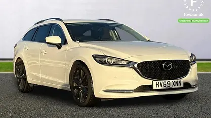 Used Mazda 6 Inclusive 165 HP (121 kW) 2019 White Estate