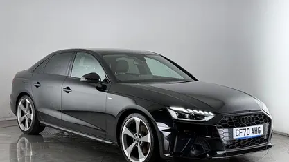 Black Used 2021 Audi A4 Black Edition Sedan | £17,850 (Fair price)