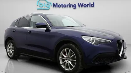 Used Alfa Romeo Stelvio Edizione Speciale 280 HP (205 kW) 2019 Blue SUV