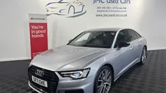 Silver Used 2021 Audi A6 Black Edition Sedan | £22,495 (Fair price)