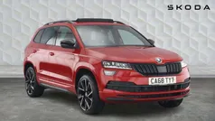 Red Used 2018 Skoda Karoq SportLine SUV | £17,531 (Fair price)
