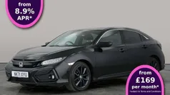 Black Used 2021 Honda Civic SR Hatchback | £12,852 (Fair price)