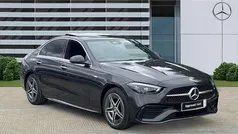 Grey Used 2025 Mercedes C300e AMG Line Premium Plus Sedan | £43,905 (Fair price)