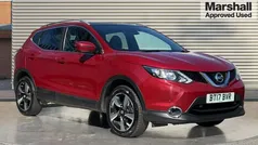 Red Used 2017 Nissan Qashqai N-Vision SUV | £10,978 (Fair price)