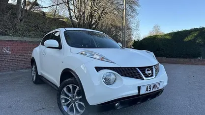 Used Nissan Juke Tekna 110 HP (80 kW) 2013 White SUV
