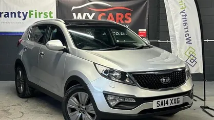 Used Kia Sportage 116 HP (85 kW) 2014 Silver SUV