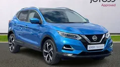 Blue Used 2018 Nissan Qashqai Tekna SUV | £11,819 (Fair price)