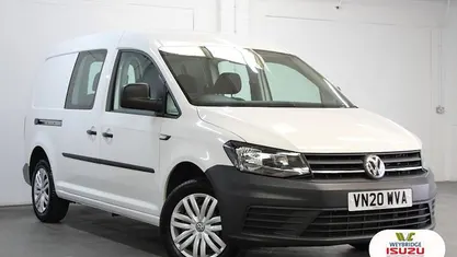 Used VW Caddy Maxi 102 HP (75 kW) 2020 White MPV