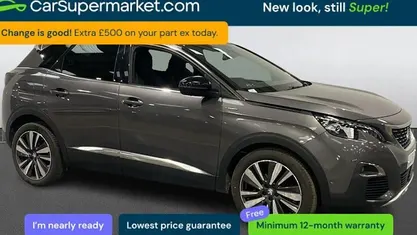 Used Peugeot 3008 Premium 131 HP (96 kW) 2019 Grey SUV