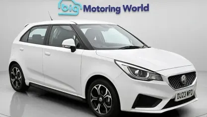 Used MG MG3 Excite 106 HP (77 kW) 2023 White Hatchback
