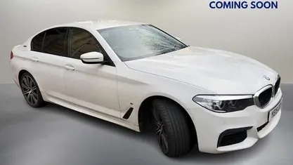White Used 2019 BMW 530e M Sport Sedan | £18,550 (Fair price)