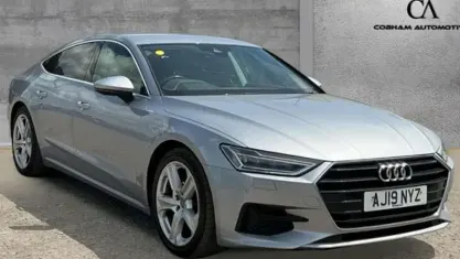 Used Audi A7 Sportback Sport 204 HP (150 kW) 2019 Silver Hatchback