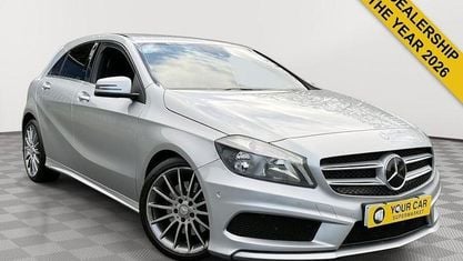 Używany Mercedes A220 AMG 170 KM (125 kW) 2013 Srebrny Hatchback