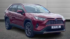 Tokyo red Used 2022 Toyota RAV4 Hybrid Design SUV | £23,901 (Fair price)