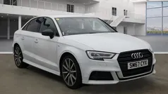 White Used 2017 Audi A3 Black Edition Sedan | £19,399 (Fair price)