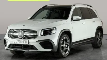 Used Mercedes GLB200 AMG Line Premium Plus 163 HP (119 kW) 2021 White SUV