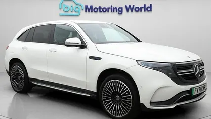 Used Mercedes EQC400 AMG Line Premium 300 kW (408 HP) 2022 White SUV