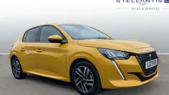 Yellow Used 2022 Peugeot 208 Allure Premium Hatchback | £13,613 (Fair price)