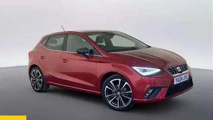 Used Seat Ibiza XCELLENCE Lux 116 HP (85 kW) 2024 Red Hatchback