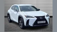 F sport white Used 2020 Lexus UX 250h Sport Line SUV | £18,991 (Fair price)