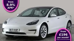 White Used 2021 Tesla Model 3 Standard Range Plus Sedan | £13,478 (Fair price)