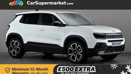 White Used 2024 Jeep Avenger Summit SUV | £19,397 (Fair price)