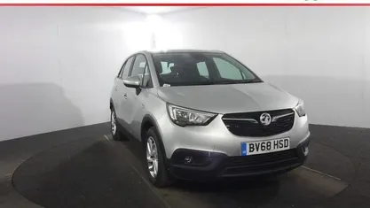Used Vauxhall Crossland X 83 HP (61 kW) 2018 Silver SUV