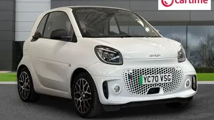 Used Smart ForTwo Coupé Prime Exclusive 60 kW (82 HP) 2020 White Hatchback