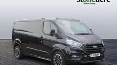 Black Used 2023 Ford Transit Custom Sport Van | £27,598 (Fair price)