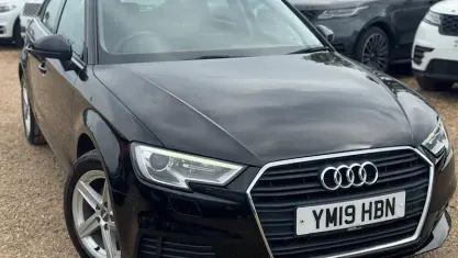 Used Audi A3 Sportback Design 116 HP (85 kW) 2019 Black Hatchback