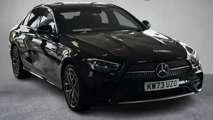 Used Mercedes E400 AMG line 340 HP (250 kW) 2023 Black Sedan